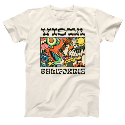 Vista Graffiti Unisex Tee