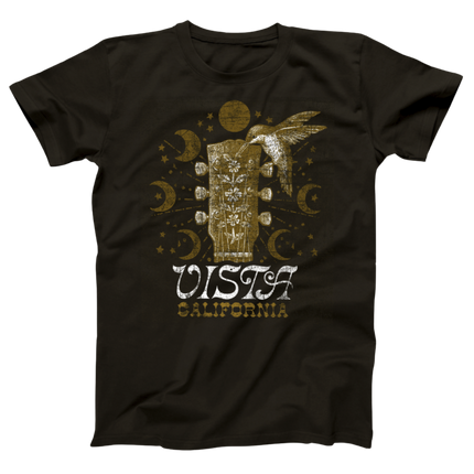 Vista Vintage Guitar Unisex Tee