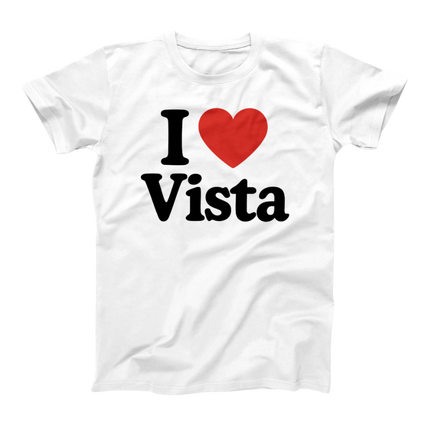 I Heart Vista Unisex Tee