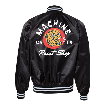 Satin Baseball Jacket