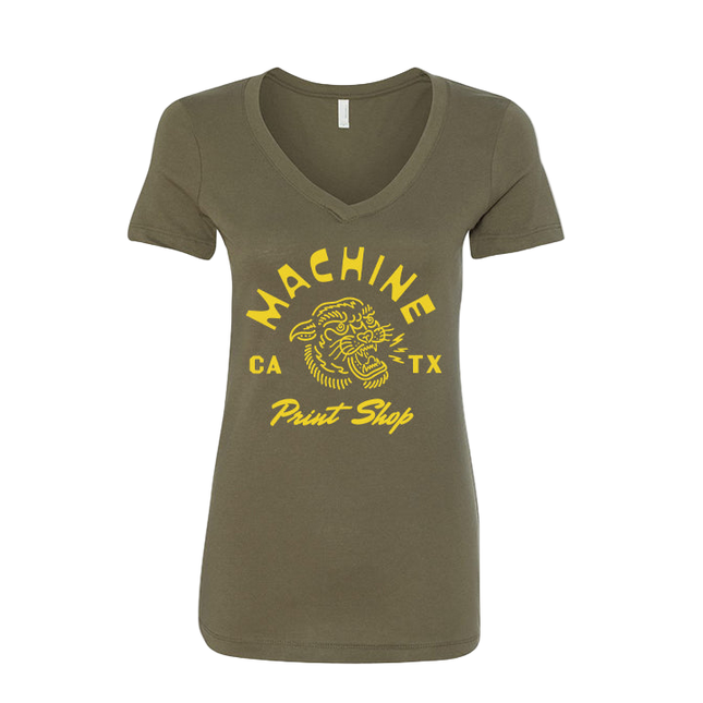 Ladies V Neck Tee
