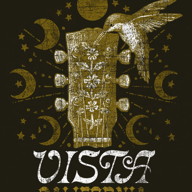 Vista Vintage Guitar Unisex Tee