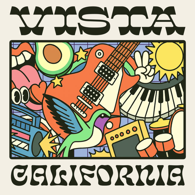 Vista Graffiti Unisex Tee