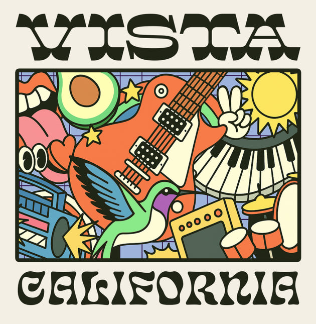 Vista Graffiti Unisex Tee